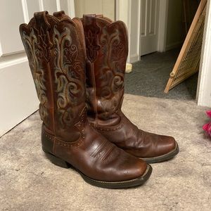 Justin cowgirl boots